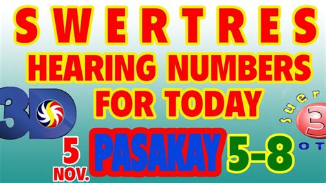 swertres hearing hot number today philippines